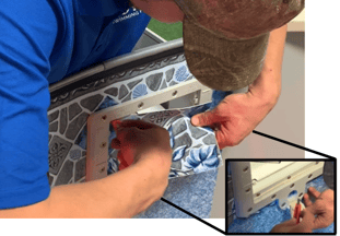 installing skimmer in above ground pool